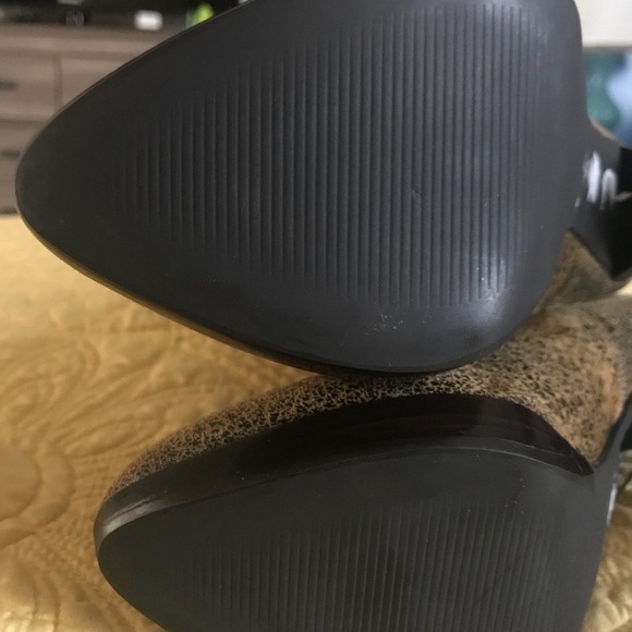 Michael Kors distressed leather booties 8 1/2. - Picture 7 of 7